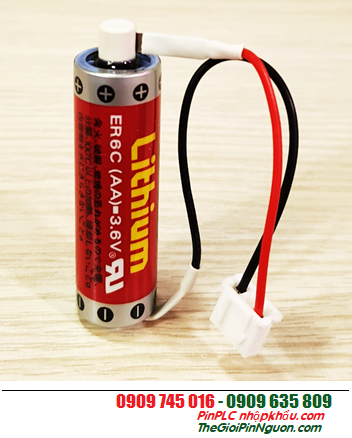 Maxell ER6C; Pin nuôi nguồn Maxell ER6C lithium 3.6v AA 2200mAh, Xuất xứ NHẬT 